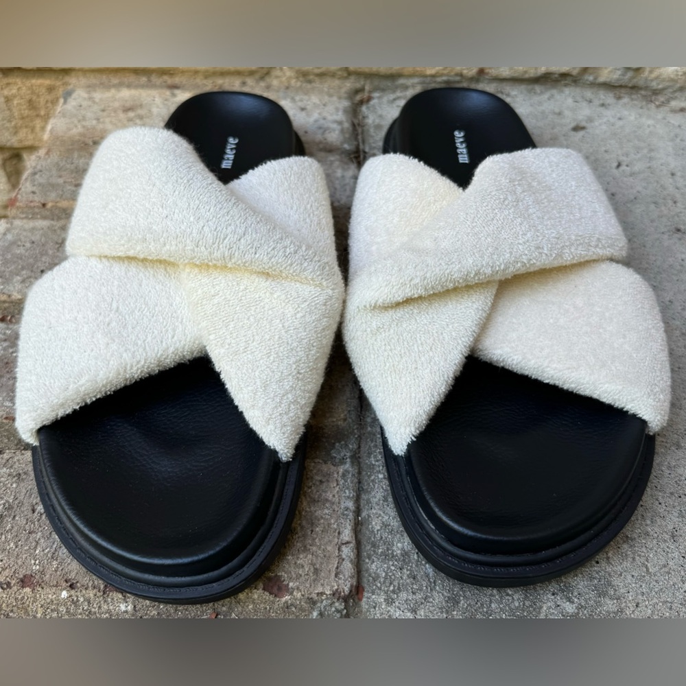 Maeve crossover sandals